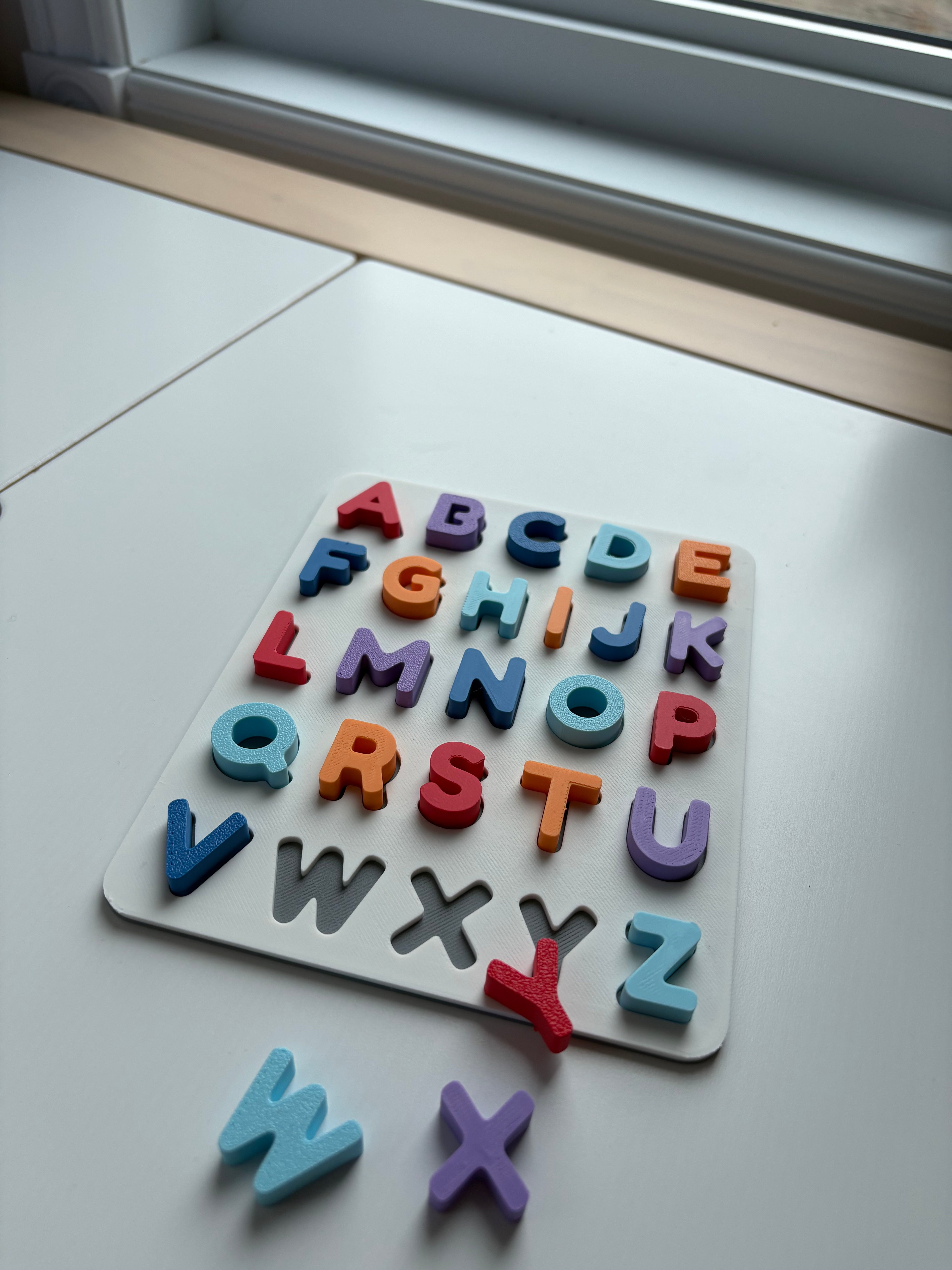 Plaque d’alphabet 🔤