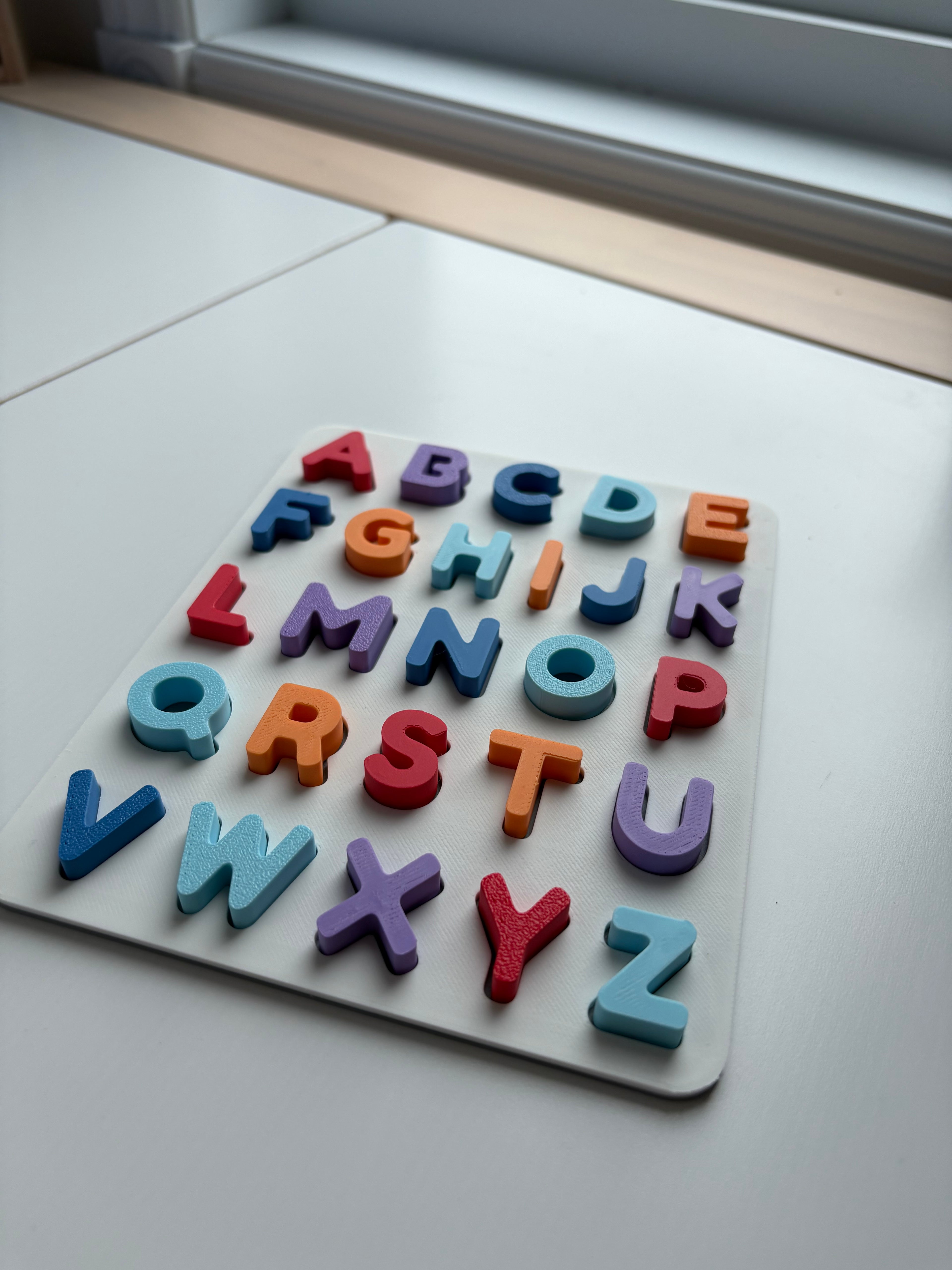 Plaque d’alphabet 🔤
